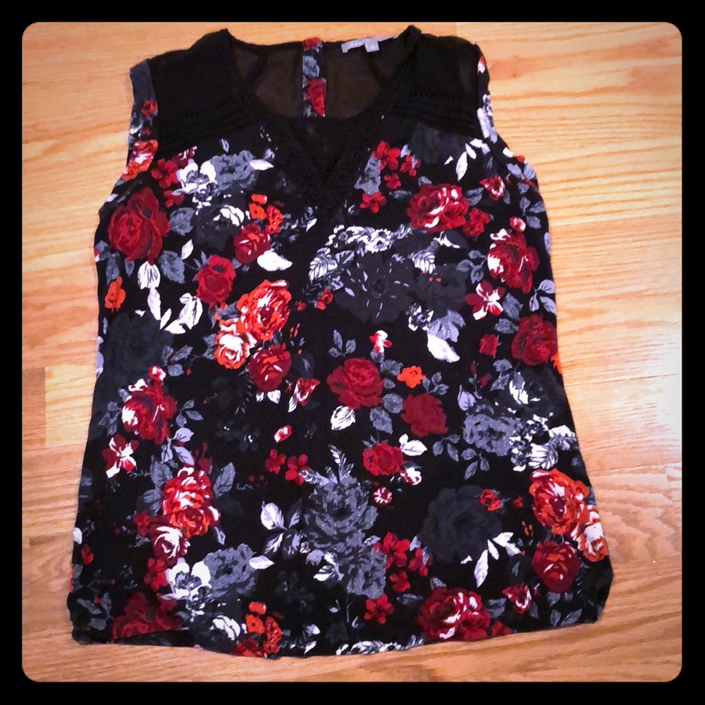 Daniel Rainn floral top